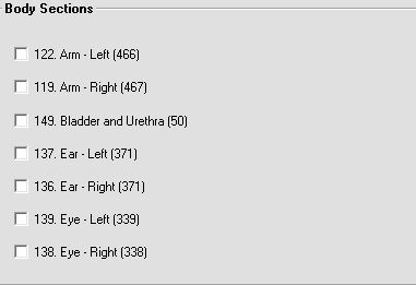 body Sections 1 body Sections 1